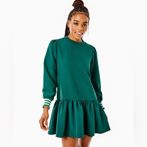 NWT Addison Bay Active Crepe Vine Dress - Picture 2 of 7